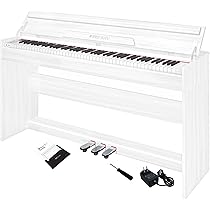Amazon | KIMFBAY 電子ピアノ 88鍵盤 木製 電子ピアノ アップ